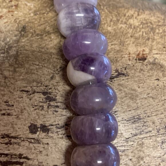 Jay King Necklace & Pendant Sterling Silver, Copper and Amethyst Statement Piece - Picture 12 of 14